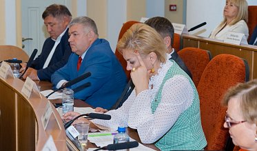Заседание Законодательного Собрания Оренбургской области